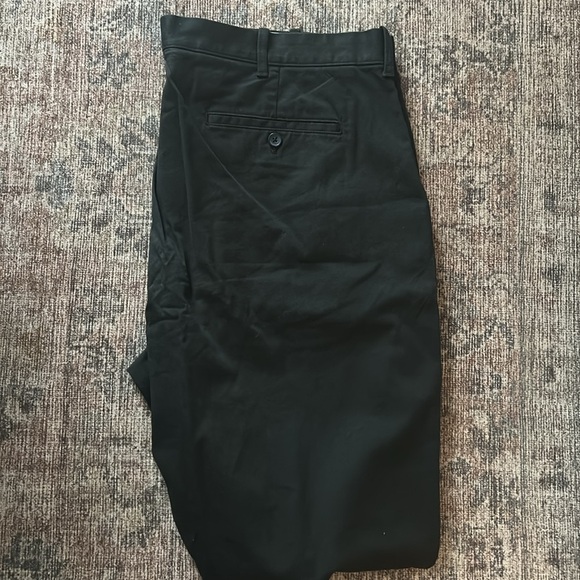 J. Crew Factory Athletic slim fit khaki pant AZ844 Black 40/34 - Picture 4 of 5